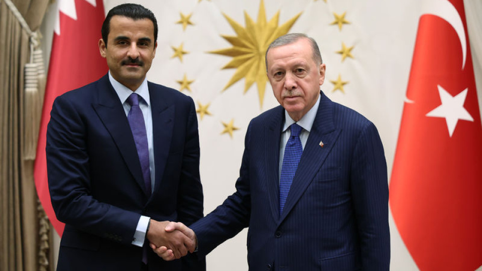 Katar Emiri'nden Cumhurbaşkanı Erdoğan'a teşekkür