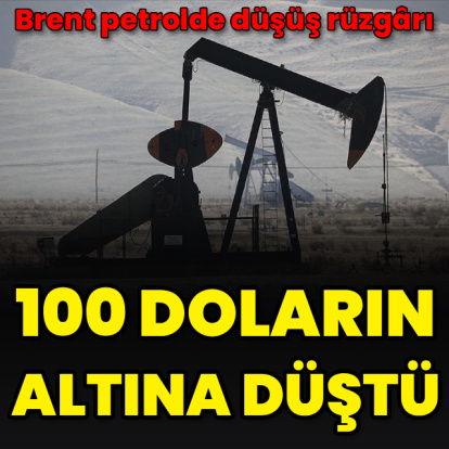 Brent petrol 100 doların altına düştü