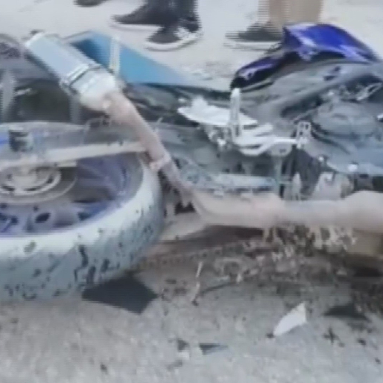 Motosiklet sürücüsü hayatını kaybetti