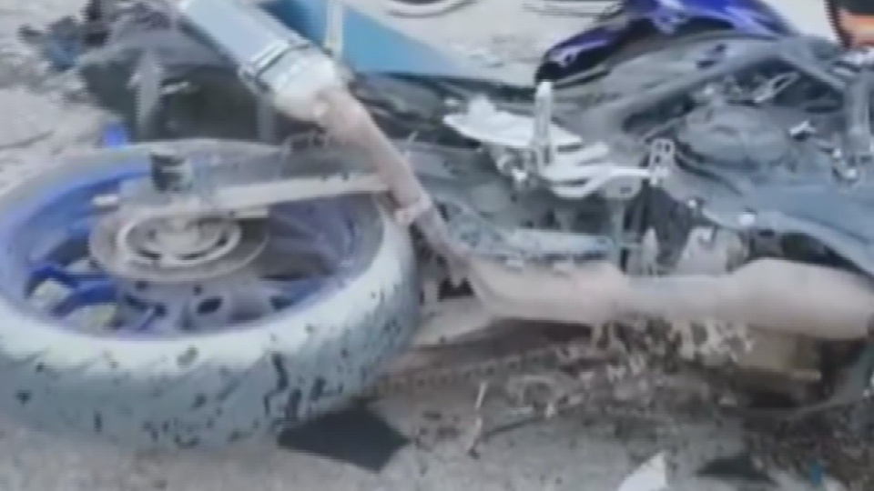 Motosiklet sürücüsü hayatını kaybetti