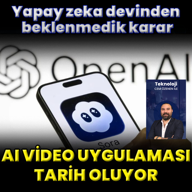 OpenAI’dan beklenmedik Sora kararı