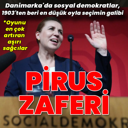 Danimarka'da sandıktan 'Pirus Zaferi' çıktı
