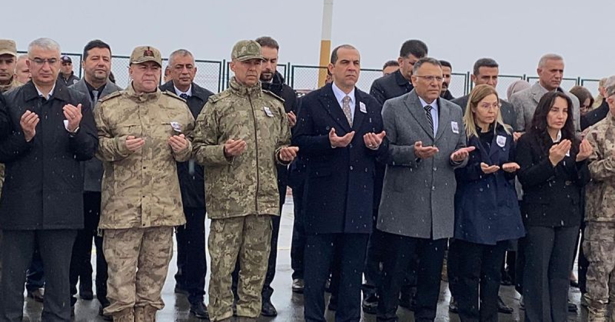 Iğdır'da Şehit Aşkero Uğurlama Töreni