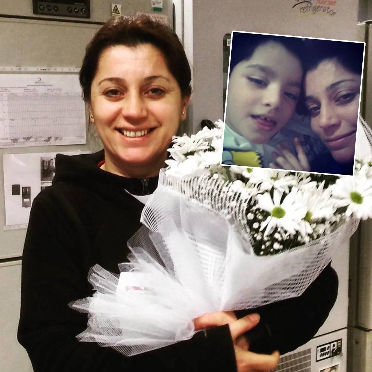 Acılı anne kalbine yenildi