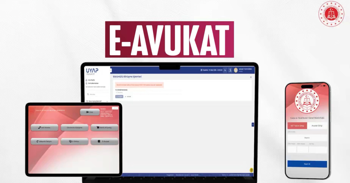 e-Avukat uygulaması kullanıma açıldı