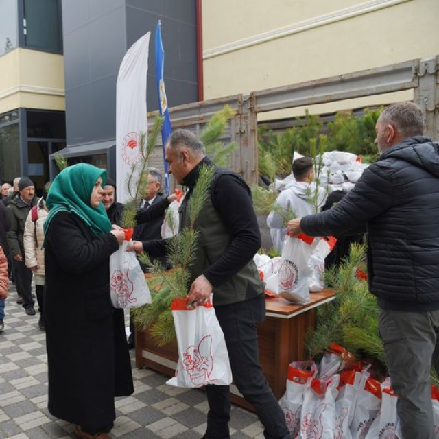 Eskişehir'de 4 bin fidan dağıtılacak