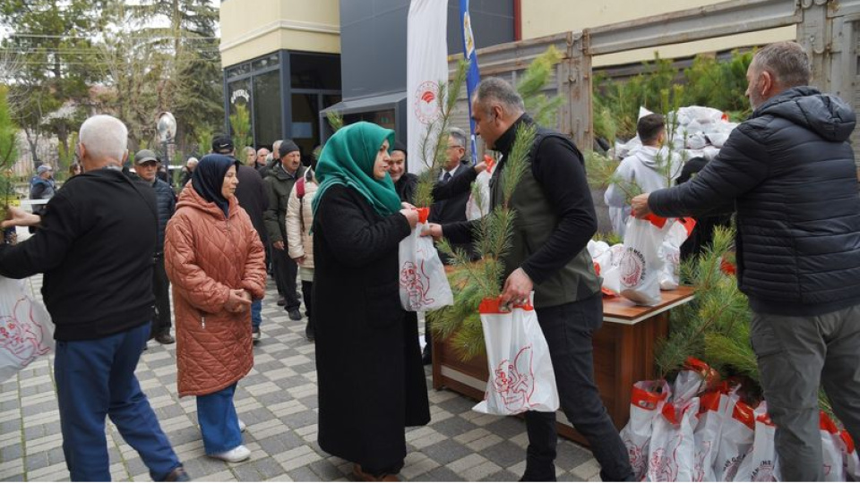 Eskişehir'de 4 bin fidan dağıtılacak