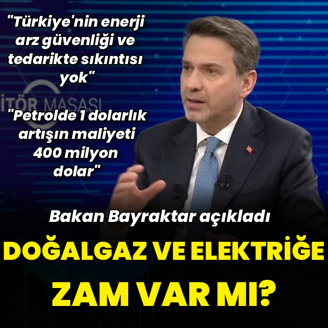 Enerji krizi sonrası elektrik ve doğalgaza zam var mı?