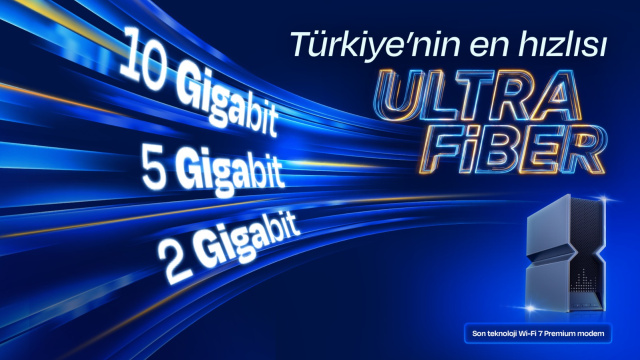 Yüksek hızlarla evlere UltraFiber