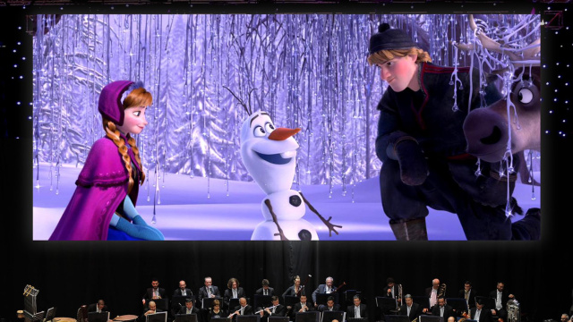 Senfoni orkestrası eşliğinde 'Frozen' gecesi