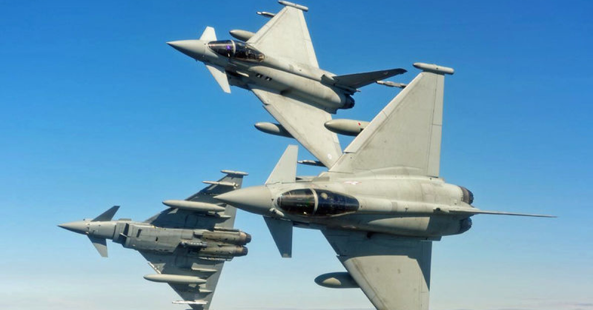 Eurofighter Typhoon Uçakları için Destek Sözleşmesi Imzalandı