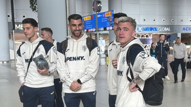 Romanya Milli Takımı, İstanbul'a geldi!