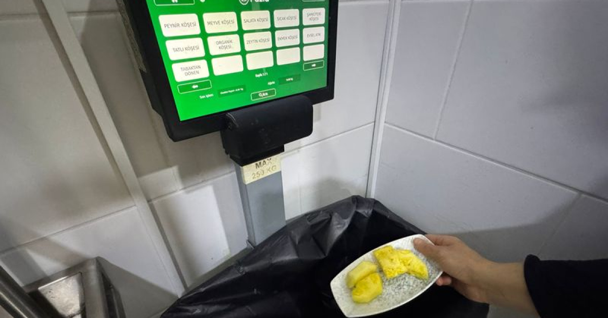 Akıllı Tartı Sistemiyle Otel Gıda Israfı Azaltıldı