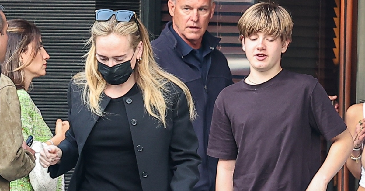 Adele ve Oğlu Angelo Beverly Hills'te Görüntülendi
