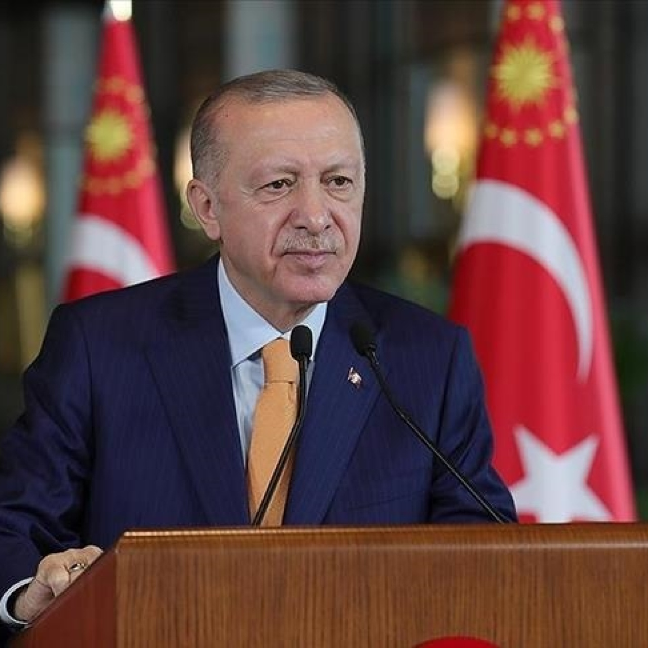 Cumhurbaşkanı Erdoğan'dan şehit ailelerine başsağlığı mesajı