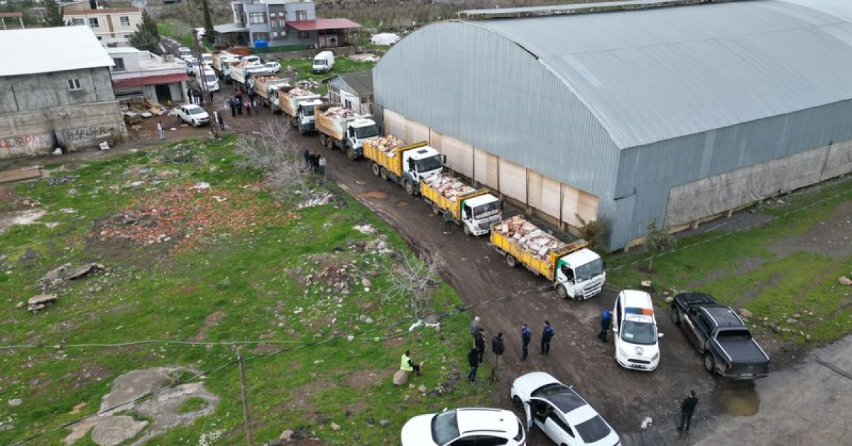 50 ton bozuk tavuk eti ele geçirildi - Şanlıurfa