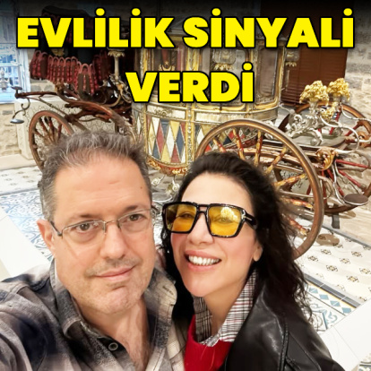 Evlilik sinyali verdi