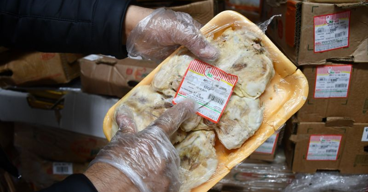 Şanlıurfa'dabozuk tavuk eti ele geçirildi