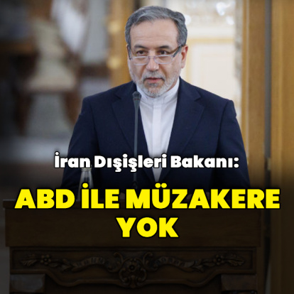 Erakçi: ABD ile müzakere yok