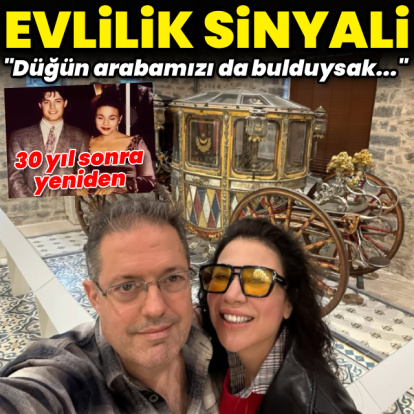'Evlilik' sinyali