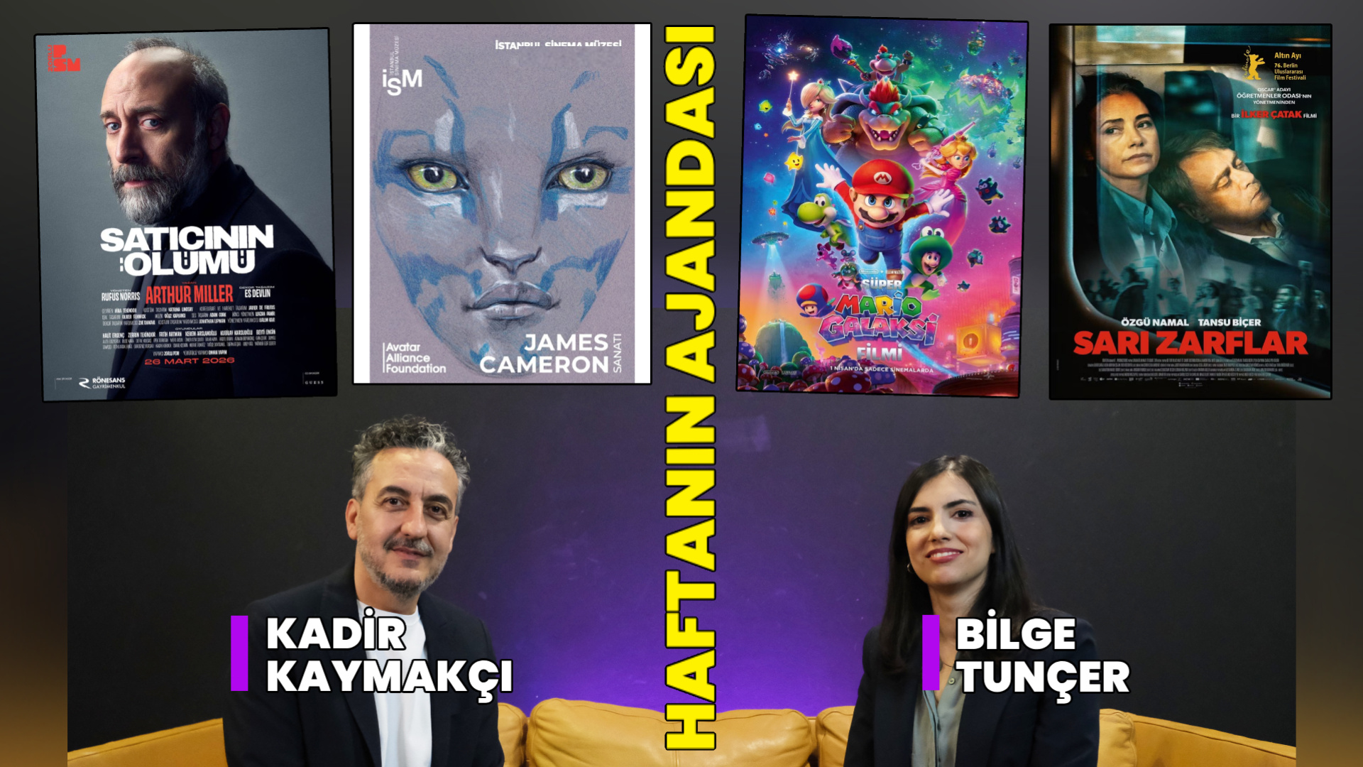 Sarı Zarflar sinemada, Satıcının Ölümü sahnede! İşte haftanın kültür sanat ajandası
