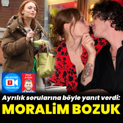 "Moralim bozuk, konuşmayalım"