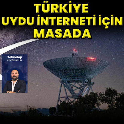 Türkiye uydu interneti için masada