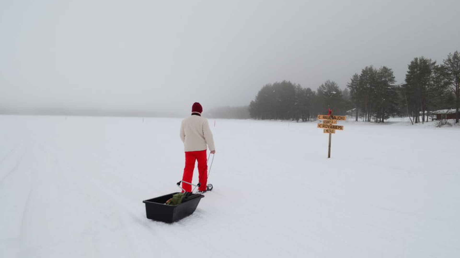 Kuzey Kutup Dairesi'nde yer alan Sodankyla kentinde günlük yaşam