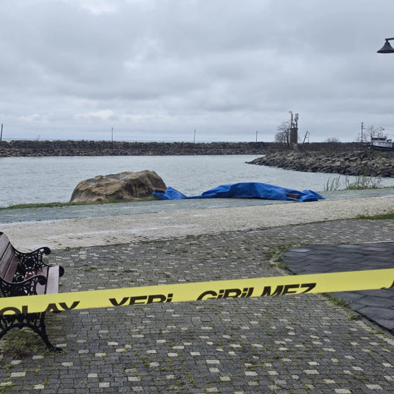 Ordu'da sahile insansız araç vurdu