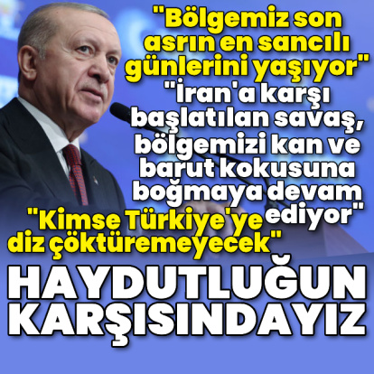 Cumhurbaşkanı Erdoğan'dan açıklamalar
