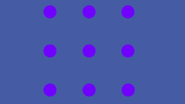 Kaç tane mavi nokta görüyorsunuz?