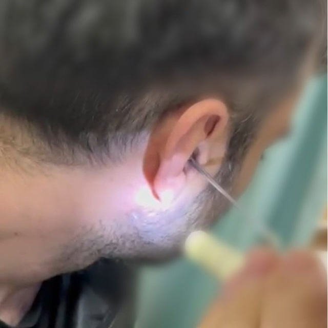 Kulağının içinden uyuşturucu çıktı!