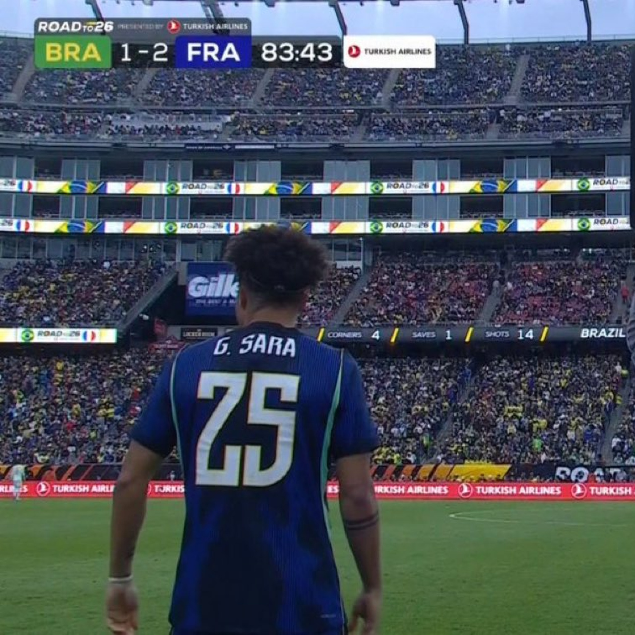 Gabriel Sara ilki yaşadı!