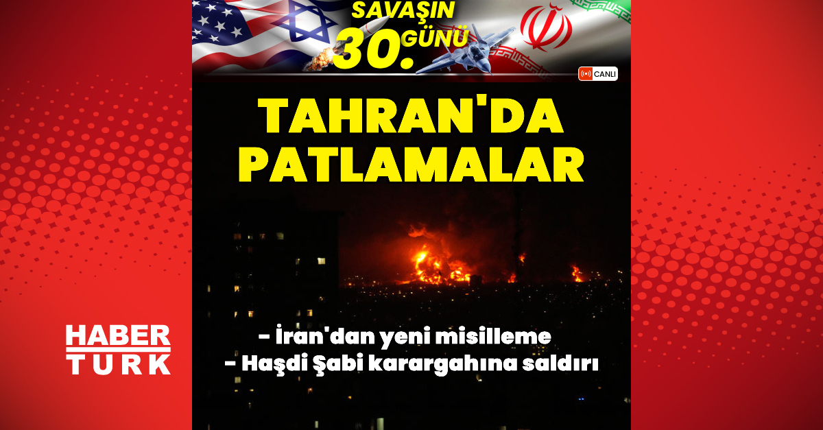 ABD-İsrail İran'a Saldırı Tamamlandı