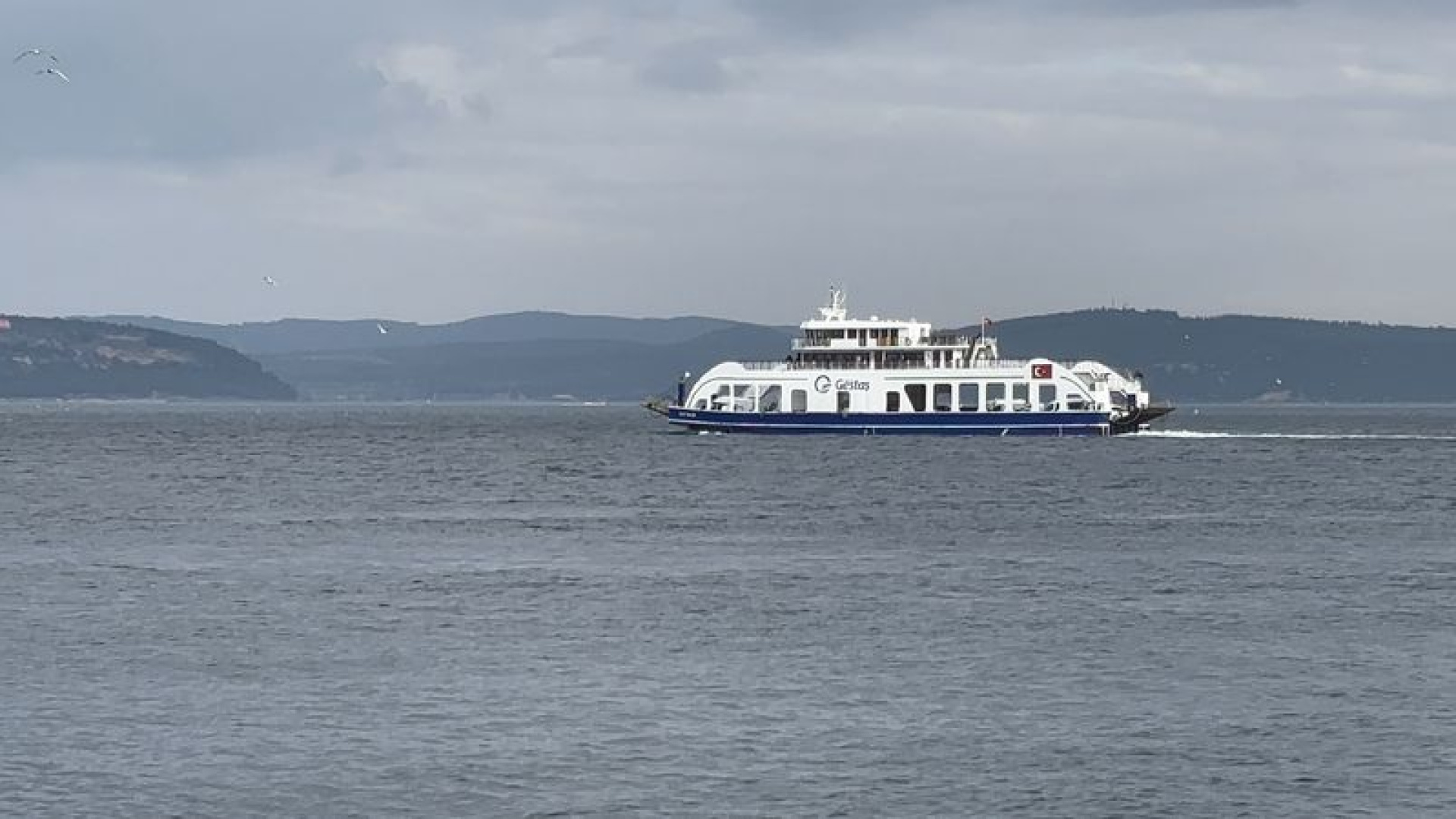Çanakkale'de Fırtına Nedeniyle Ada Seferleri İptal Edildi