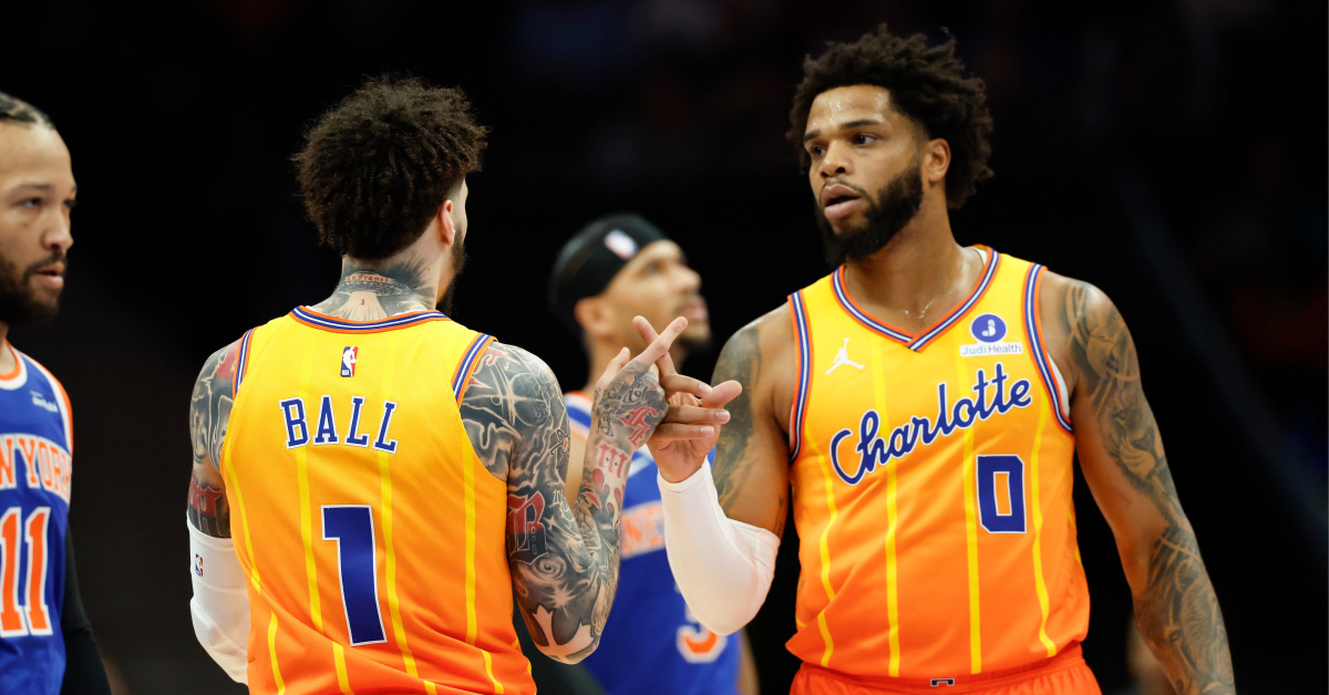 Charlotte Hornets New York Knicks'imağlup ediyor