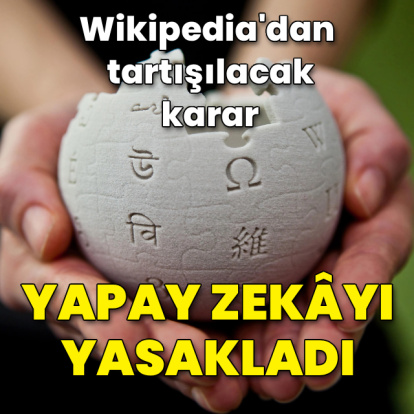 Wikipedia'dan yapay zekâ yasağı
