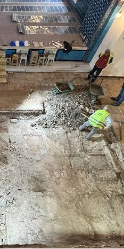 Bursa'da 600 yıllık caminin altında bulundu