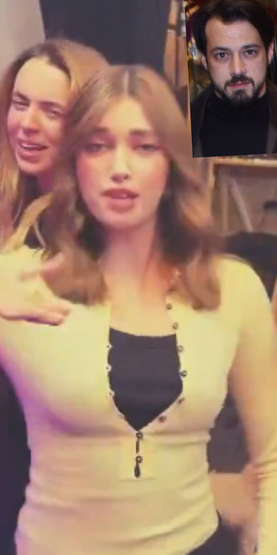 Eski ve yeni sevgilisi aynı karede