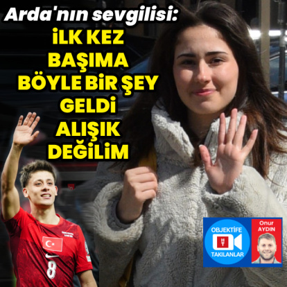 "Alışık değilim"