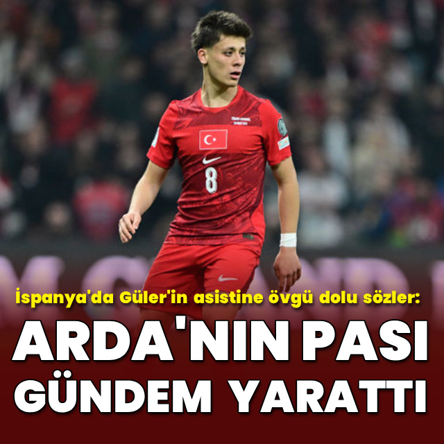 Arda Güler'in pası gündem yarattı!