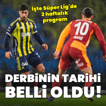 Dev derbinin tarihi belli oldu!