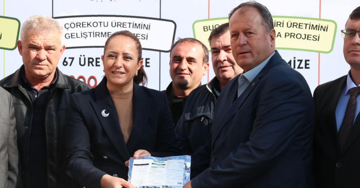 Burdur'da 20 milyon lira destekli bitkisel üretim projesi