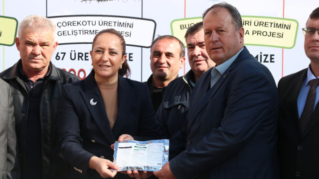 Burdur'da üreticilere 20 milyon lira destek