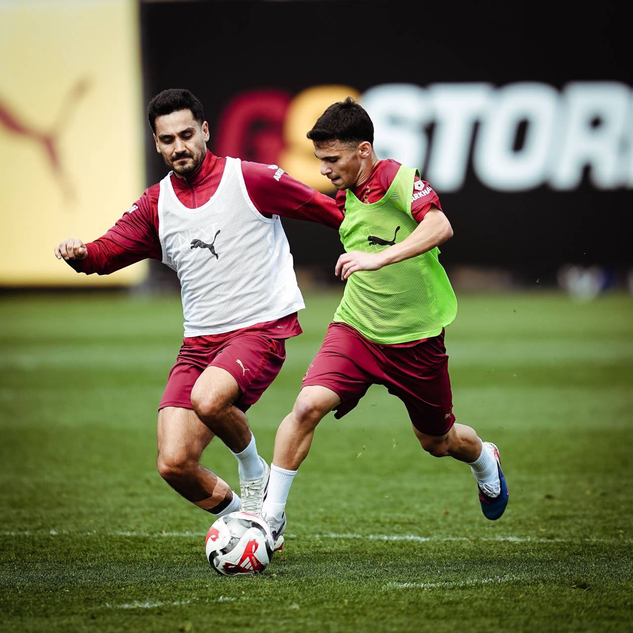 Galatasaray hazırlıklarını sürdürdü