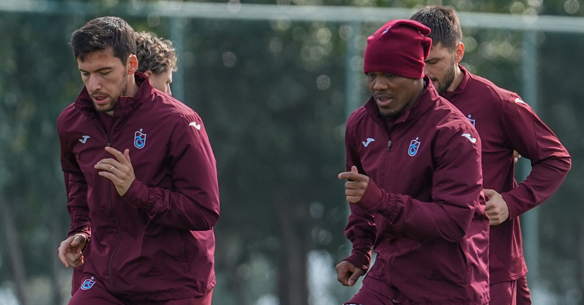 Trabzonspor Galatasaray oyununun hazırlıkları