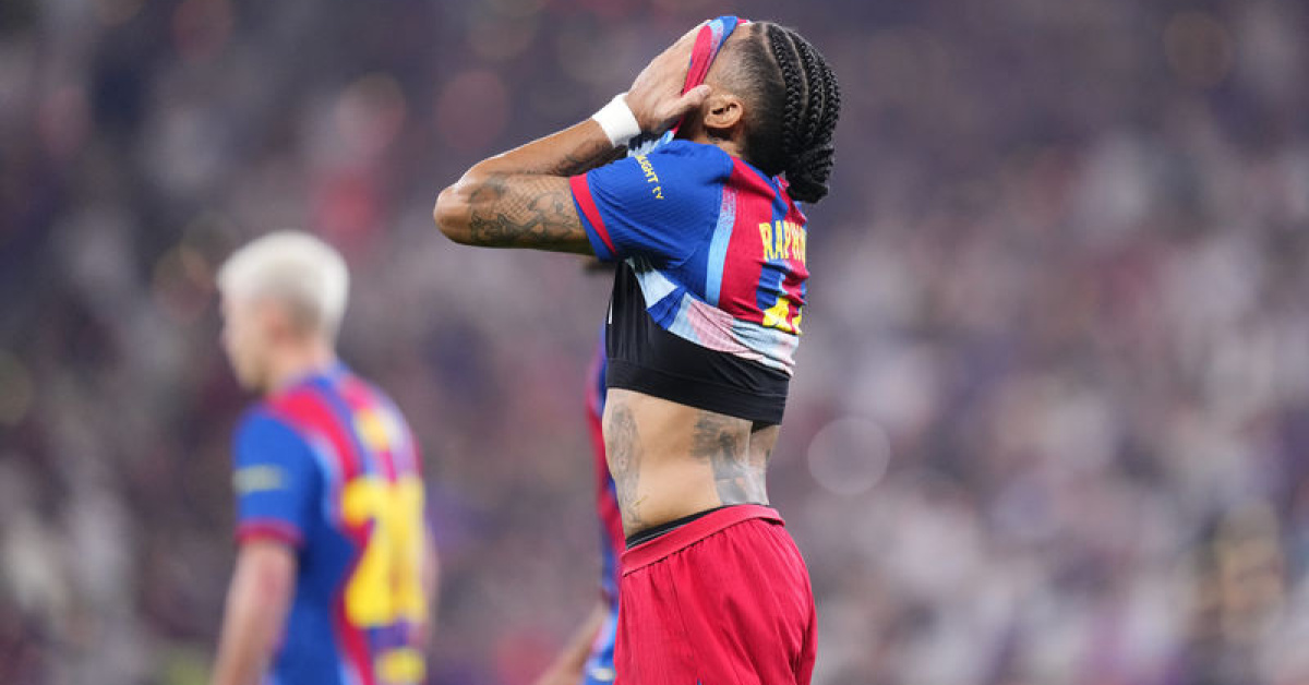 Raphinha'ya 5 hafta tedavi!