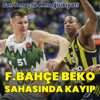 Fenerbahçe Beko sahasında kayıp!