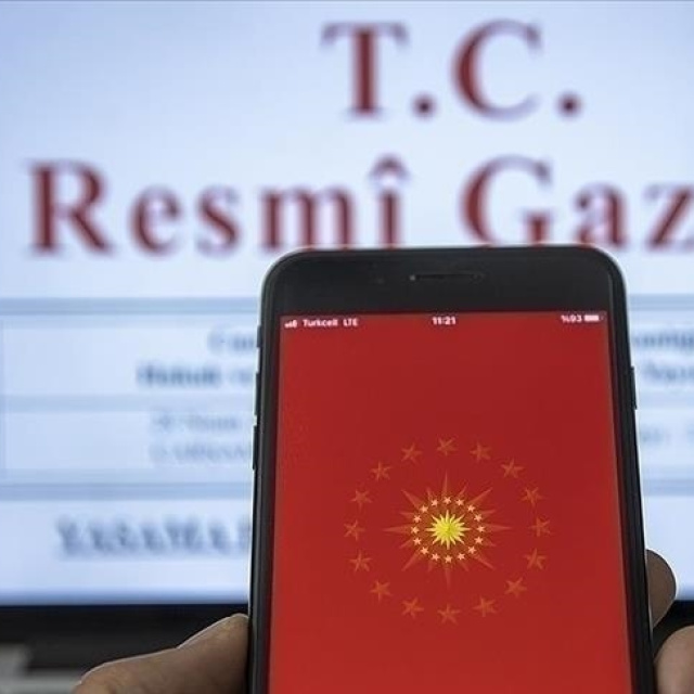 Resmi Gazete yayımlandı