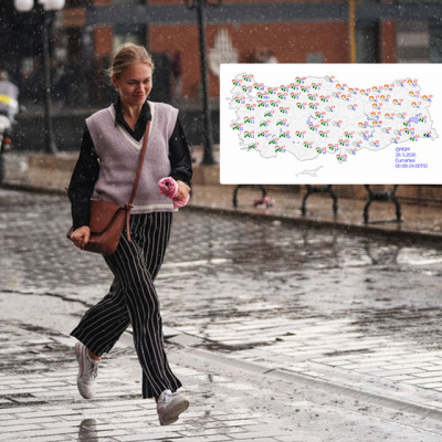 Meteoroloji saat verdi... 12 kent için "sarı" alarm! 7 bölgede yağış var!